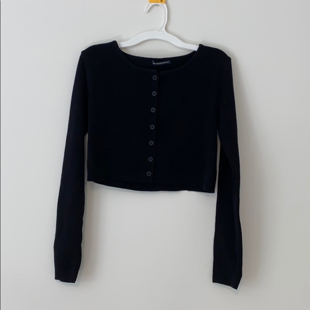 Brandy Melville cropped knit top